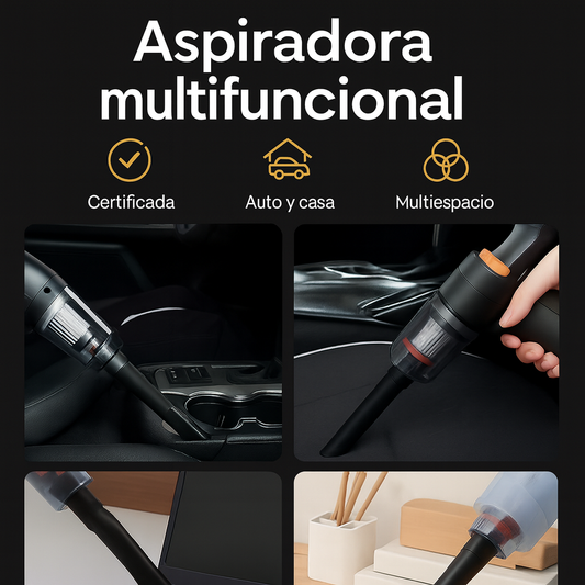 Aspiradora Portatil Con Soplador